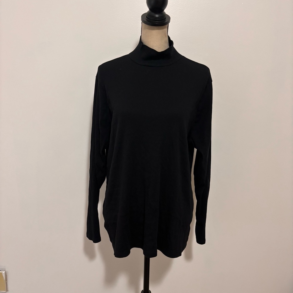 Ava & Viv Mock Neck Top